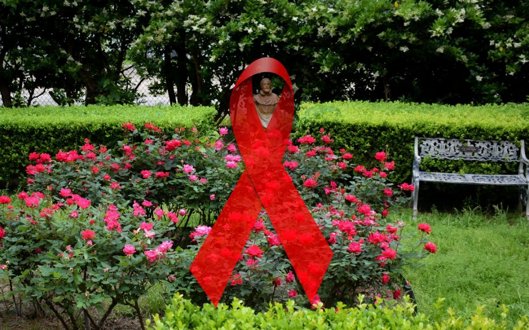 World Aids Day Prayer Vigil to be held in the Holy Cross Rose Garden.